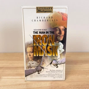 The Man in the Iron Mask (VHS, 1977) Sealed Brand New with MCM Seal - Picture 1 of 9