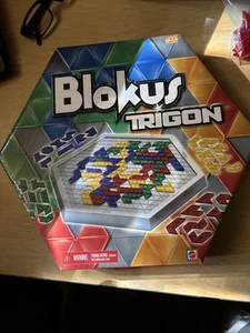 Mattel Boardgame Blokus - Trigon (2008 Ed) Box Complete No Instructions - Picture 1 of 6