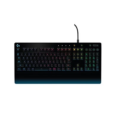 Gaming Keyboard Logitech G213 RGB palm rest water resistance - Image 1 of 4