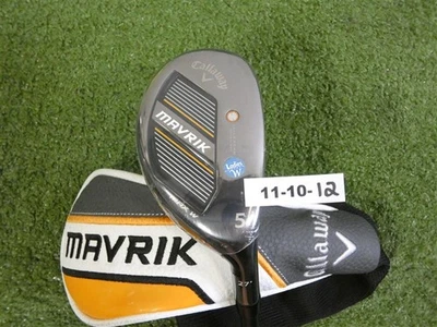 Callaway Mavrik Max W 27* Womens 5 Hybrid Helium 50L I Ladies Graphite w HC New - Image 1 of 4