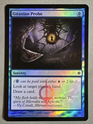 MTG / Gitaxian Probe / NPH / #35 / FOIL / Common / NM - Image 1 of 2