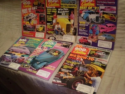 ROD & CUSTOM MAGAZINE LOT 6 1991 - Image 1 of 4
