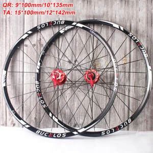 26/27,5/29 Zoll MTB Bike Laufradsatz Vorne/Hinten Scheibe Laufräder fit Shimano - Bild 1 von 17