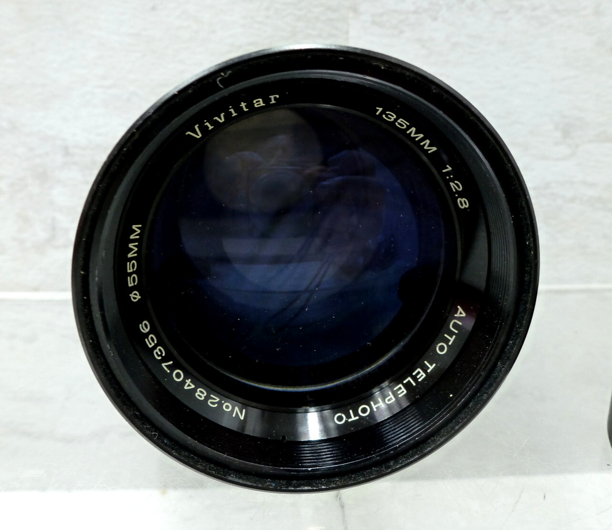 【実写確認整備品】Vivitar35EE／Vivitar38mmf2.8フード付 整備記録:8mm映写機を整備する | 勢州たぬき工房の木工したり
