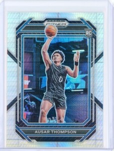 2023-24 Panini Prizm Draft Picks AUSAR THOMPSON RC Rookie Hyper Silver