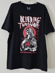 Metalcore Band BLEEDING THROUGH "Sister Charlatan" T-Shirt 2XL schwarz Goth Punk - Bild 1 von 5