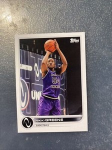 2023 Topps Athletes Unlimited BASKETBALL card NIKKI GREENE