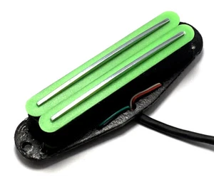 Dragonfire Duo Rail Hot HumBucking Strat Single Size Pickup, 1 qty Color Choice - Picture 1 of 87