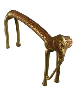 -statue Elefant - Figürchen Art Tribal Bastar Orissa- Dhokra Indien #7095 - Bild 1 von 9
