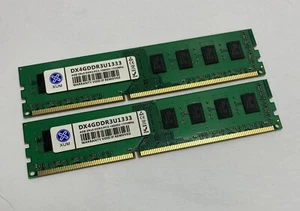 8GB Kit (2 x 4GB) XUM DX4GDDR3U1333 PC3-10600U 1333MHz DDR3 Computer Memory RAM - Afbeelding 1 van 3