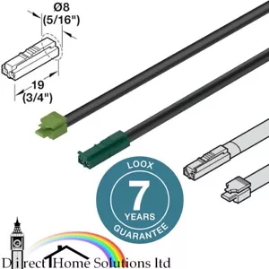Connecting Lead for Loox5 24V Modular Lights With snap-in Connector 1m / 2m Long - Picture 1 of 8