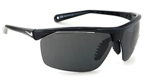 New Nike TAILWIND Sport Sunglasses | EV1128 (001) Black / Grey Lens - Picture 1 of 6