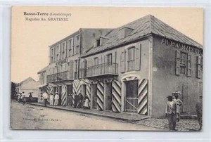 Guadeloupe - BASSE-TERRE - Magasin Ad. Gratenel - Ed. E. Dolivet - Picture 1 of 2