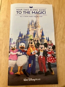 New 2025 Walt Disney World Take-Along Guide to the Magic Booklet & Insert - Picture 1 of 2