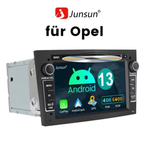 4+64GB CarPlay Autoradio Android GPS Navi DVD Für Opel Astra H Corsa C/D Zafira - Bild 1 von 13