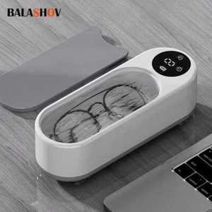 Limpiador ultrasónico portátil para joyas - 450 ml cápsula limpia para anillos y gafas - Imagen 1 de 12