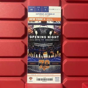 Boleto del juego en casa de los New York Knicks Vs Memphis Grizzlies Derrick Rose First Knicks - Imagen 1 de 2