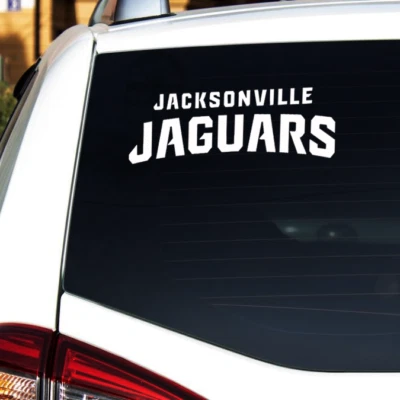 Calcomanía/pegatina JACKSONVILLE JAGUARS-ELIGE TALLA Y COLOR-Logo-pared-portátil-pared-D2 Foto 1 de 3