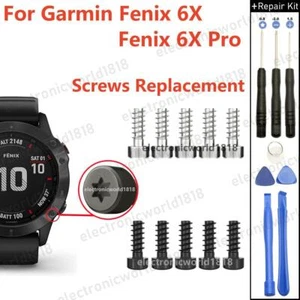 Für Garmin Fenix 6X Pro/6X Smartwatch Metall Schrauben 5 Stück Set Reparatur Ersatz - Bild 1 von 5