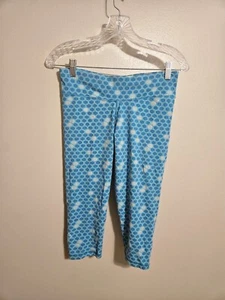 Tasc Performance Crop Aqua Print Size Medium - Picture 1 of 7