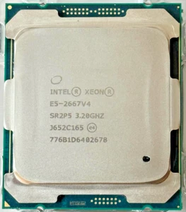 Intel Xeon E5-2667 V4 SR2P5 (3.2GHZ/8-CORE/25MB/135W) PROCESSOR CPU - Picture 1 of 1