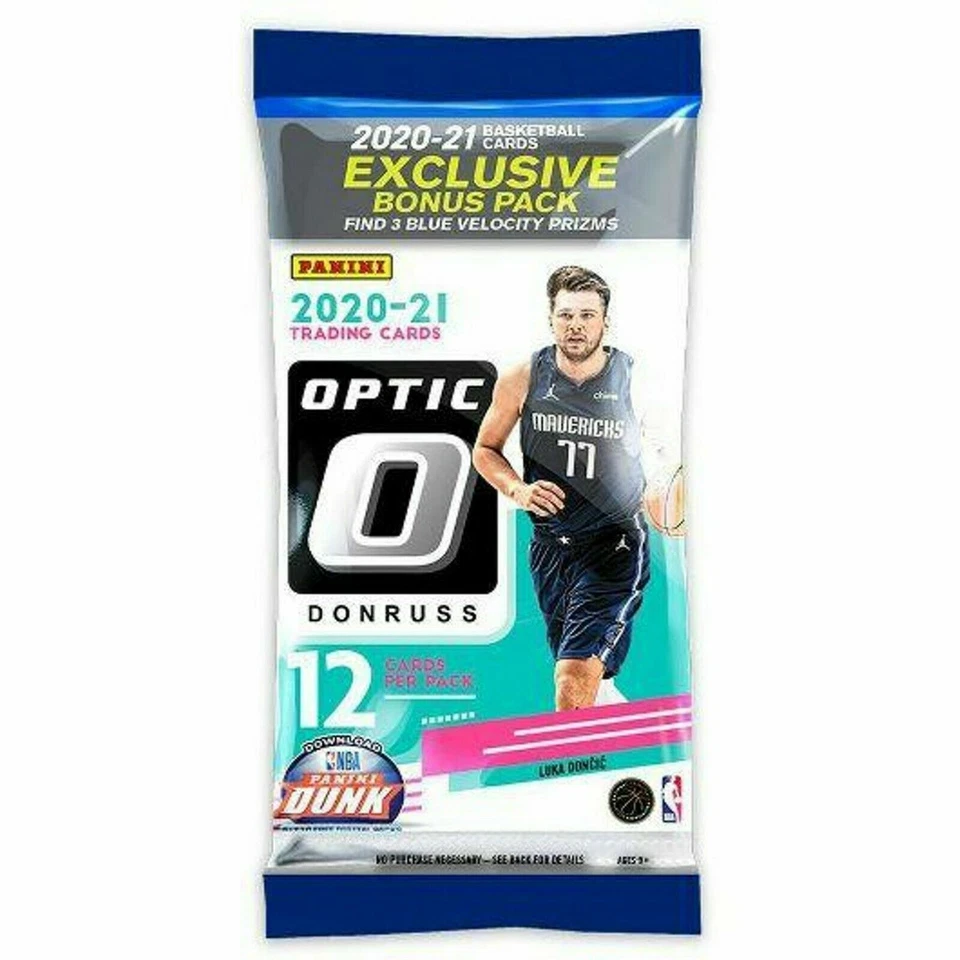 2020-21 Panini Donruss Optic Basketball Cello Fat Pack - /