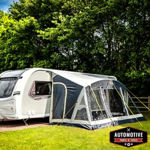 Maypole Stoneleigh 390cm Porch Awning Air or Pole for Caravan Motorhome Canopy - Picture 1 of 7