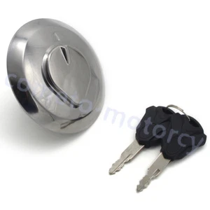 Fuel Gas Tank Cap Cover Keys for Honda XR125L XL125 CBF250 CB650C CB650SC CB750C - Picture 1 of 8