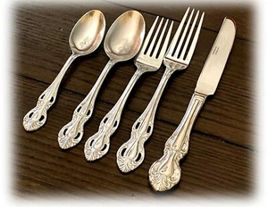 Reed & Barton KING'S PARK STAINLESS Mixed Lot YOUR CHOICE Knives Spoons Forks - Picture 1 of 5