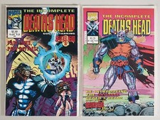 THE INCOMPLETE DEATH'S HEAD GUEST STARRING DEATH'S HEAD II MARVEL COMICS