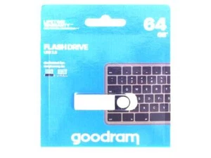 UUN2-0640S0R11 Pendrive USB 2.0 64GB R: 20MB/s W: 5MB/s USB A silber GOODRAM - Picture 1 of 1