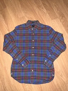 J Crew Men’s Shirt Multicolor Plaid~Long Sleeve~Button Down Medium Slim - Picture 1 of 7