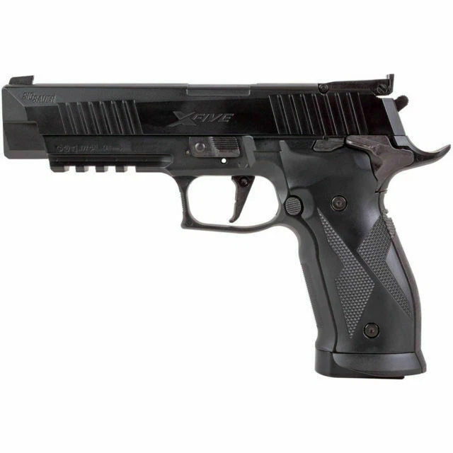 SIG SAUER X-Five CO2 Air Pistol 20 Round Black (AIR-X5-177-BLK)