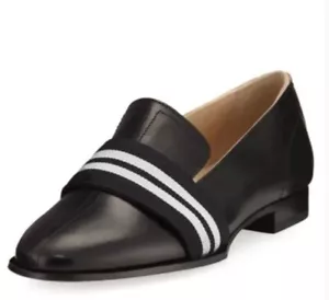 NIB $395 Rag & Bone Amber Loafer Leather In Black Size: 35 US 5) - Picture 1 of 11