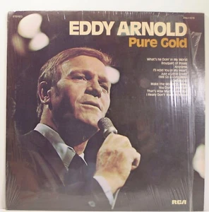 Eddy Arnold Pure Gold LP 1975 [RA ANL1-1078] Open Shrink - Picture 1 of 5