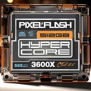 Pixelflash CFast 2.0 Memory Card Hypercore 3700x 3600x Write 550MBs Read 565MBs - Picture 1 of 32