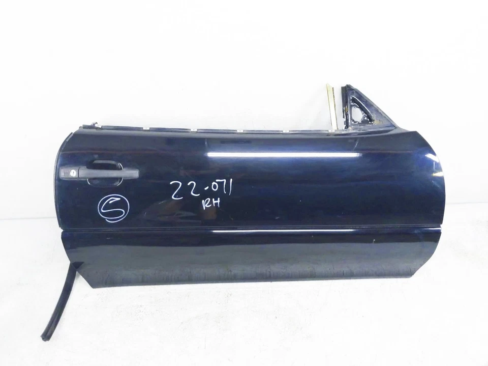 1990-1993 Mercedes-Benz 300Sl Passenger Door Shell - Black - Image 1 of 4