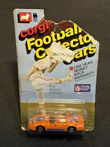 Vintage 1983 Corgi Football Collector Cars Diecast Corvette Denver Broncos - Picture 1 of 2