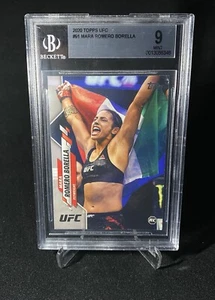 Topps UFC Mara Romero Borella Rookie #91 2020 RC Beckett 9 como nuevo - poco pop de 2 - Imagen 1 de 2
