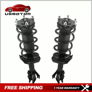 Set 2 Front Complete Shocks Struts Assembly For 2007-2014 Honda CR-V CRV 2.4L - Picture 1 of 10