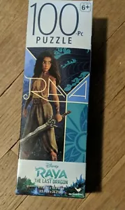 Disney 100 Piece Jigsaw Puzzle Raya & The Last Dragon 9.1" x 10.3" Edades 6+ Nuevo - Imagen 1 de 3