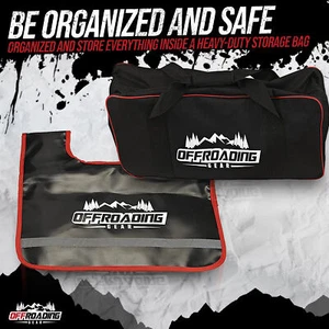 NEW  Offroading Gear 8 Piece 4x4 Recovery Kit with Snatch Straps, and many more - Picture 1 of 1