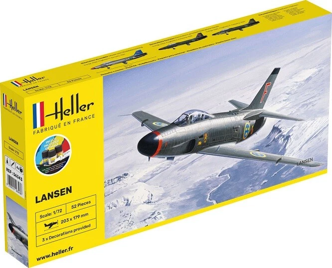 Heller 56343 - 1:72 Saab 32 Lansen - Nuovo - Immagine 1 di 1