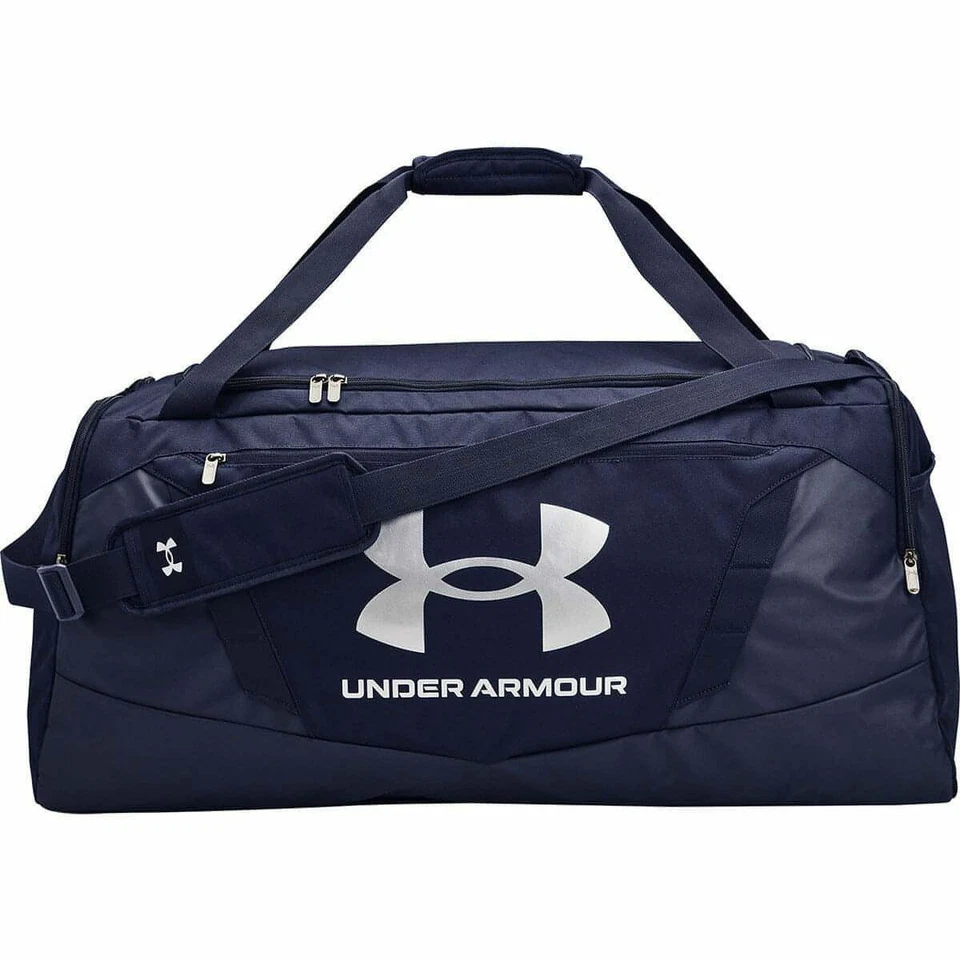 Under Armour Undeniable 5.0 Large Holdall Navy Gym Travel Training Weekender Bag - Image 1 of 4