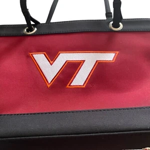 NCAA virginia tech VT hokies purse tote - Picture 1 of 9