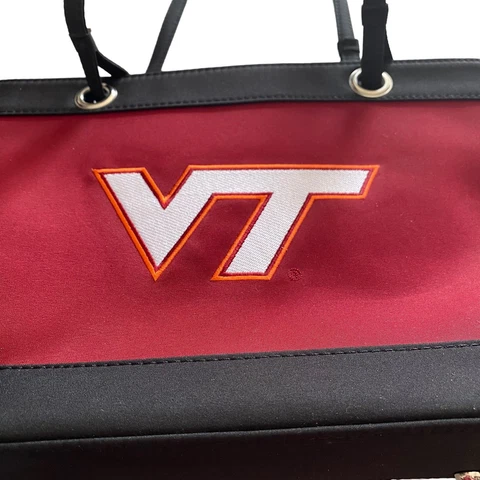 NCAA virginia tech VT hokies purse tote Cover