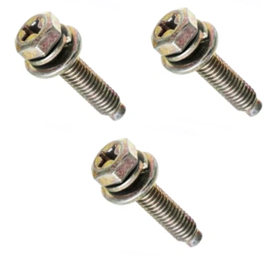 Genuine Nissan CAS Screws x3 For Skyline R32 R33 R34 Laurel Cefiro 01436-01061 - Image 1 of 2