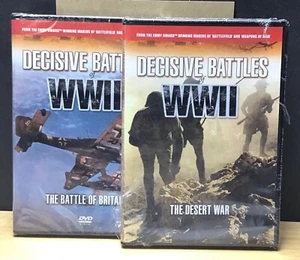 Documentary DVD / Decisive Battles WWII / The Desert War / The Battle of Britain - Picture 1 of 4