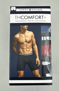 TOMMY HILFIGER THCOMFORT + HERREN BOXERSHORTS 3ER-Pack Gr. XL blau rot schwarz - Bild 1 von 10