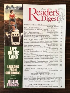 Reader's Digest Magazine - August 1986 - Bild 1 von 3